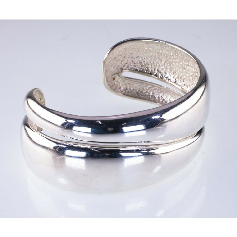 Robert Lee Morris Studios Sterling Silver Cuff Bracelet RLM - Picture 2 of 4